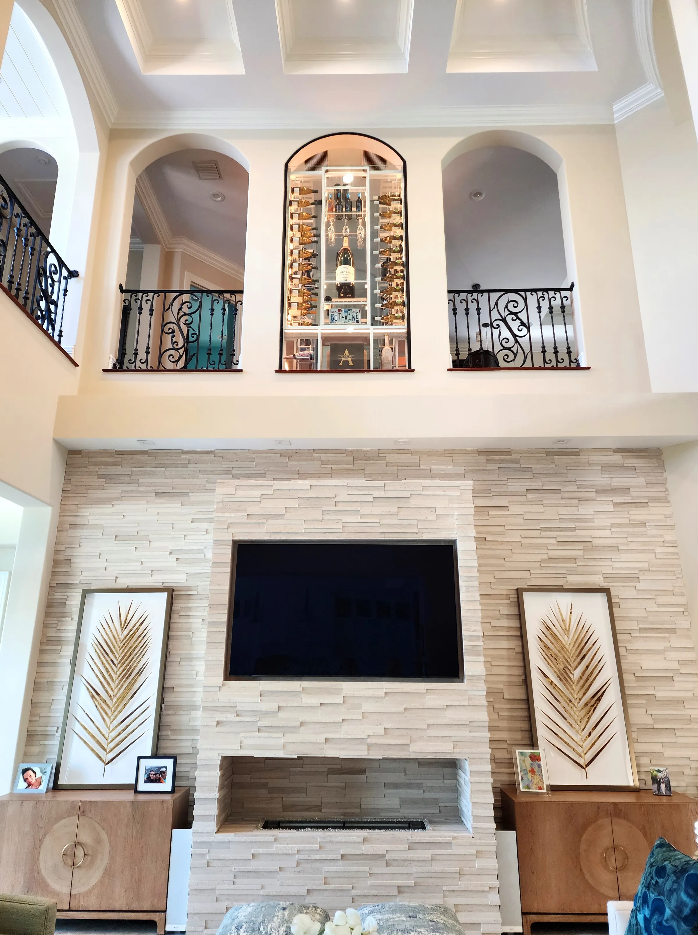 Modern Wine Cellar Jupiter FL — Admiral's Cove
