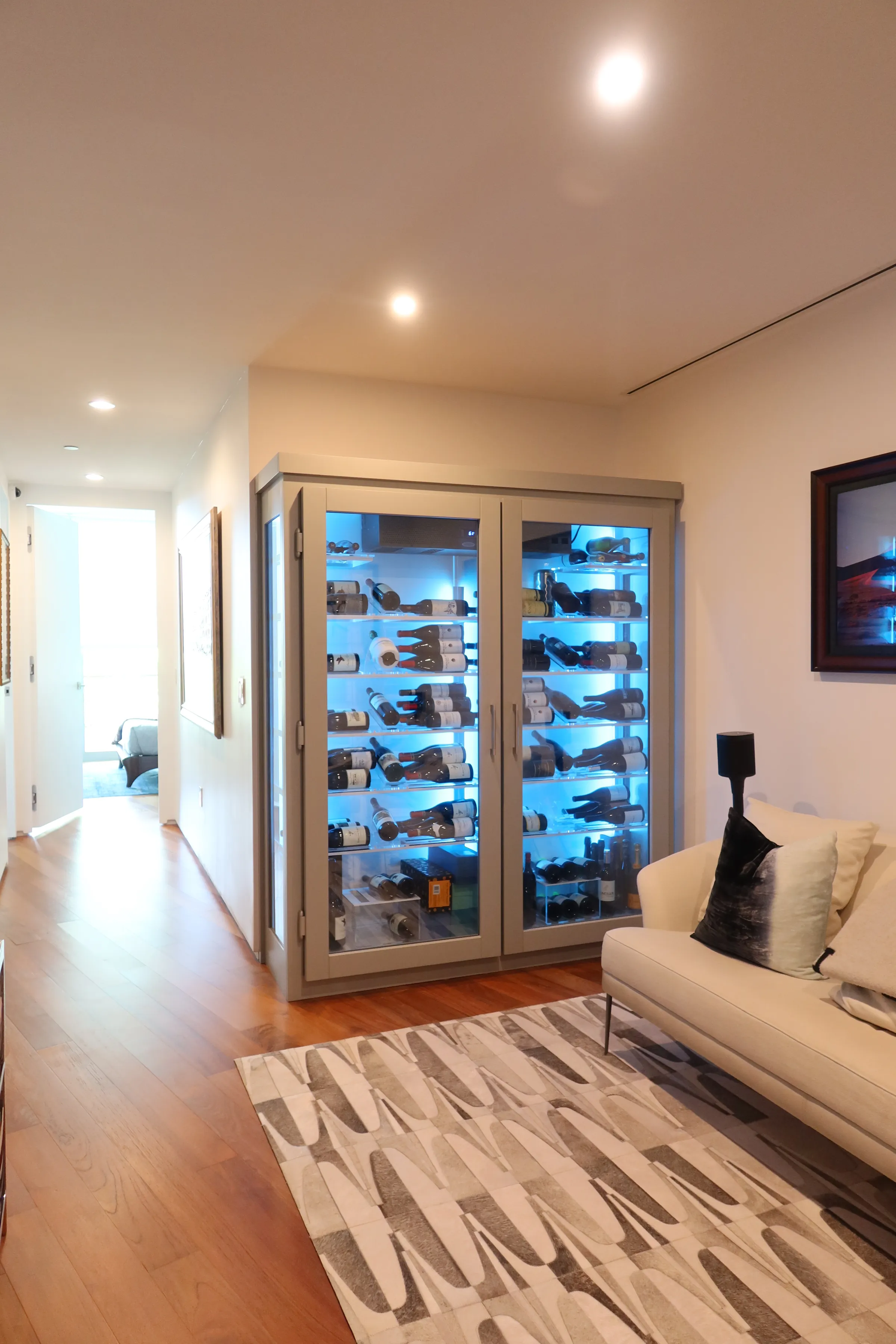Custom Wine Cabinet Miami Beach FL — Contemporary