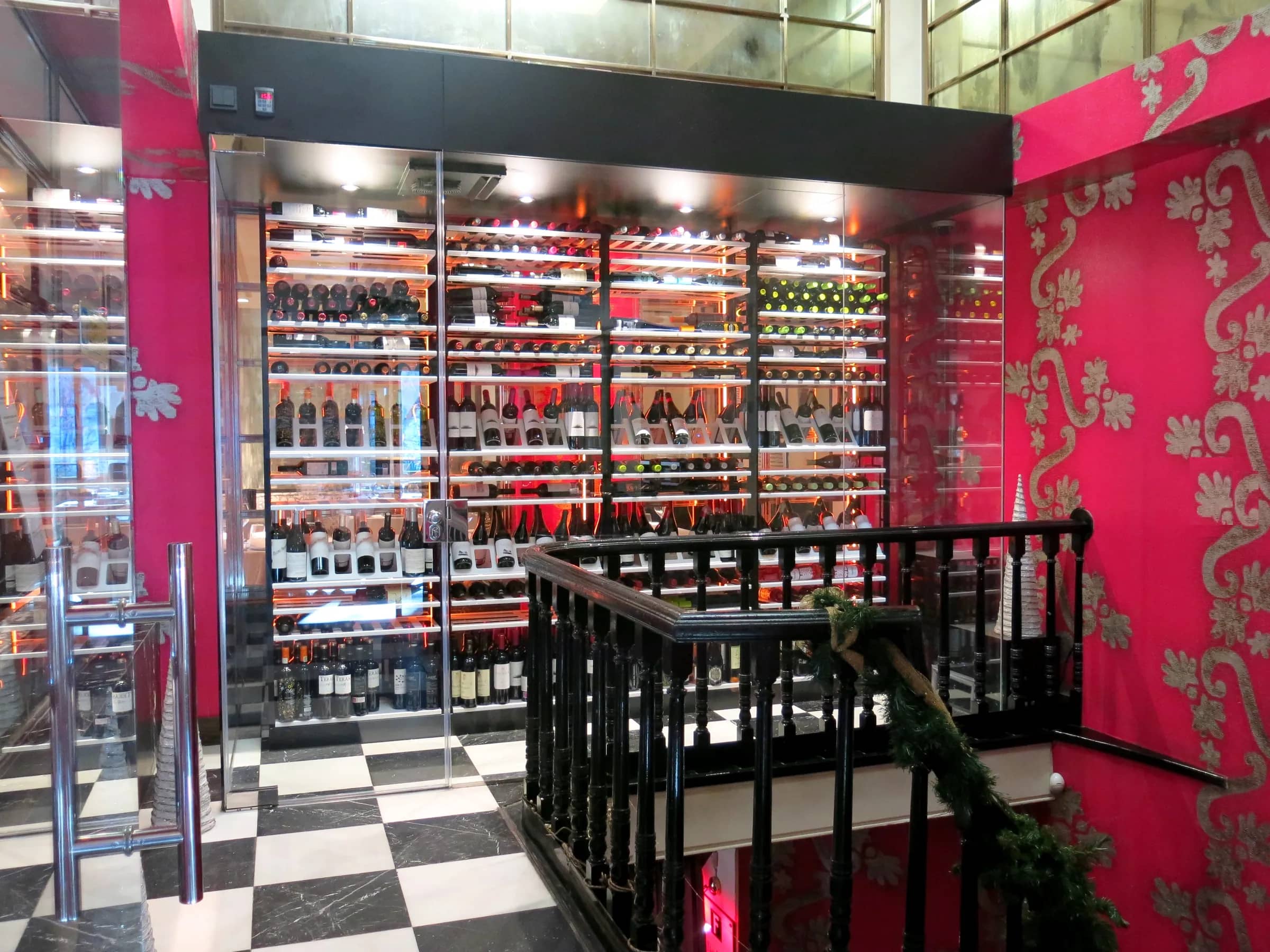 Bespoke wine cellar Spain luxury wine room design with premium wine storage Rest Fortuni