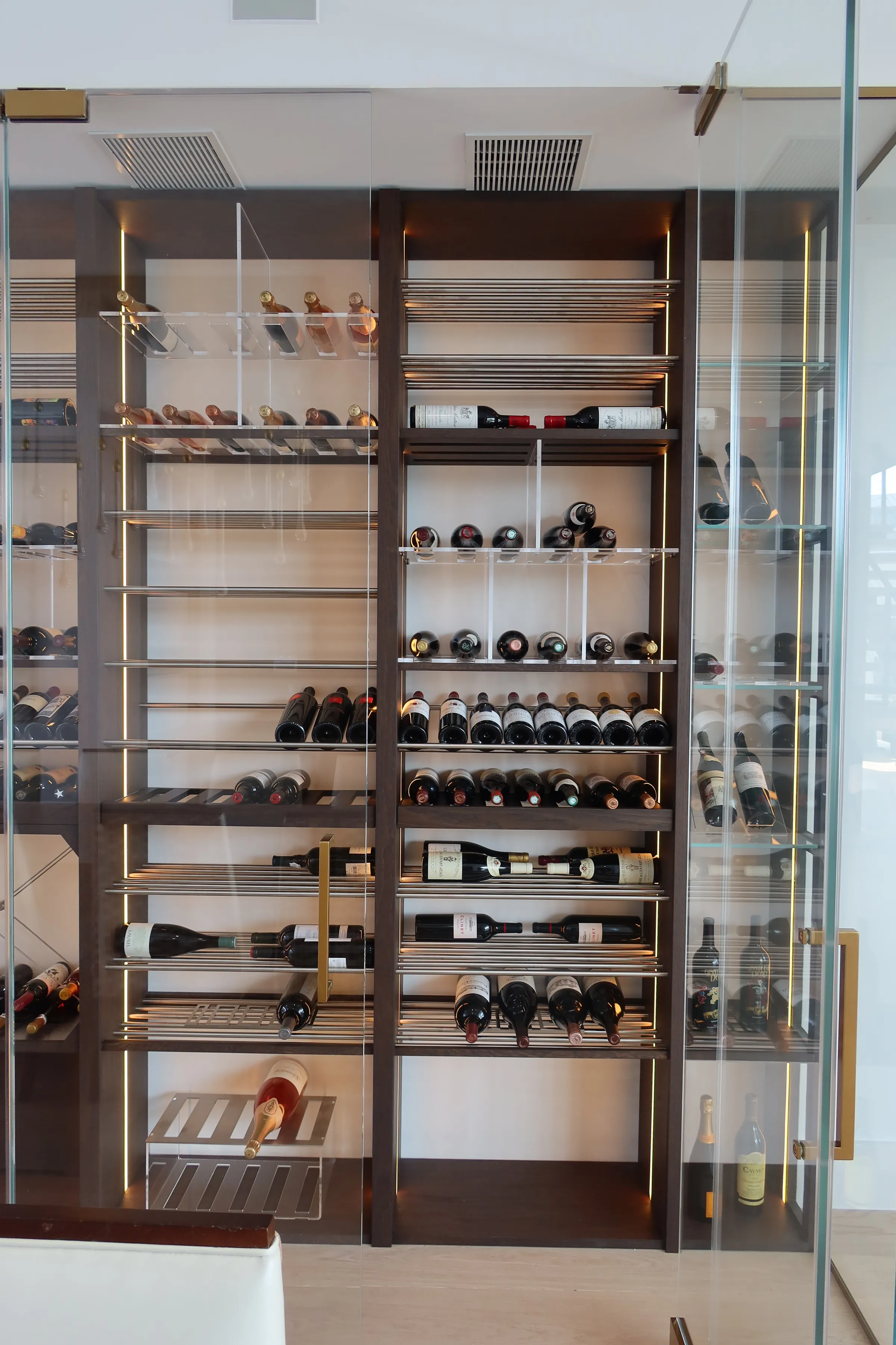 Contemporary Wine Cellar Miami FL — Modern Design — photograph 1 of 5