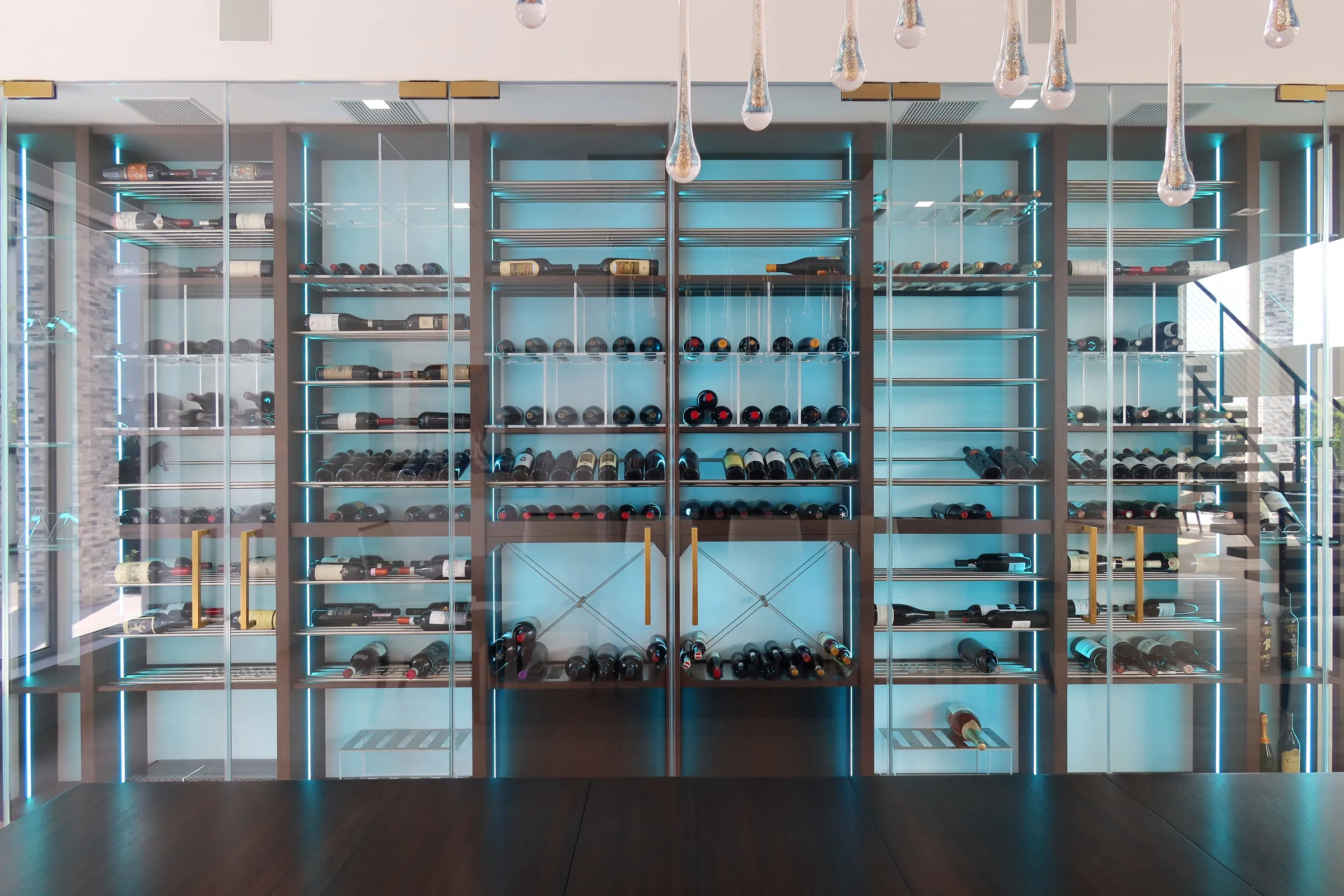 Contemporary Wine Cellar Miami FL — Modern Design — photograph 5 of 5