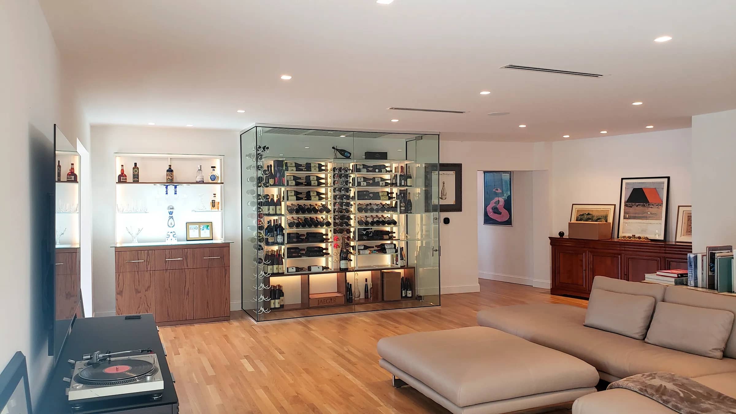 Luxury Wine Cellar Bar Coral Gables FL