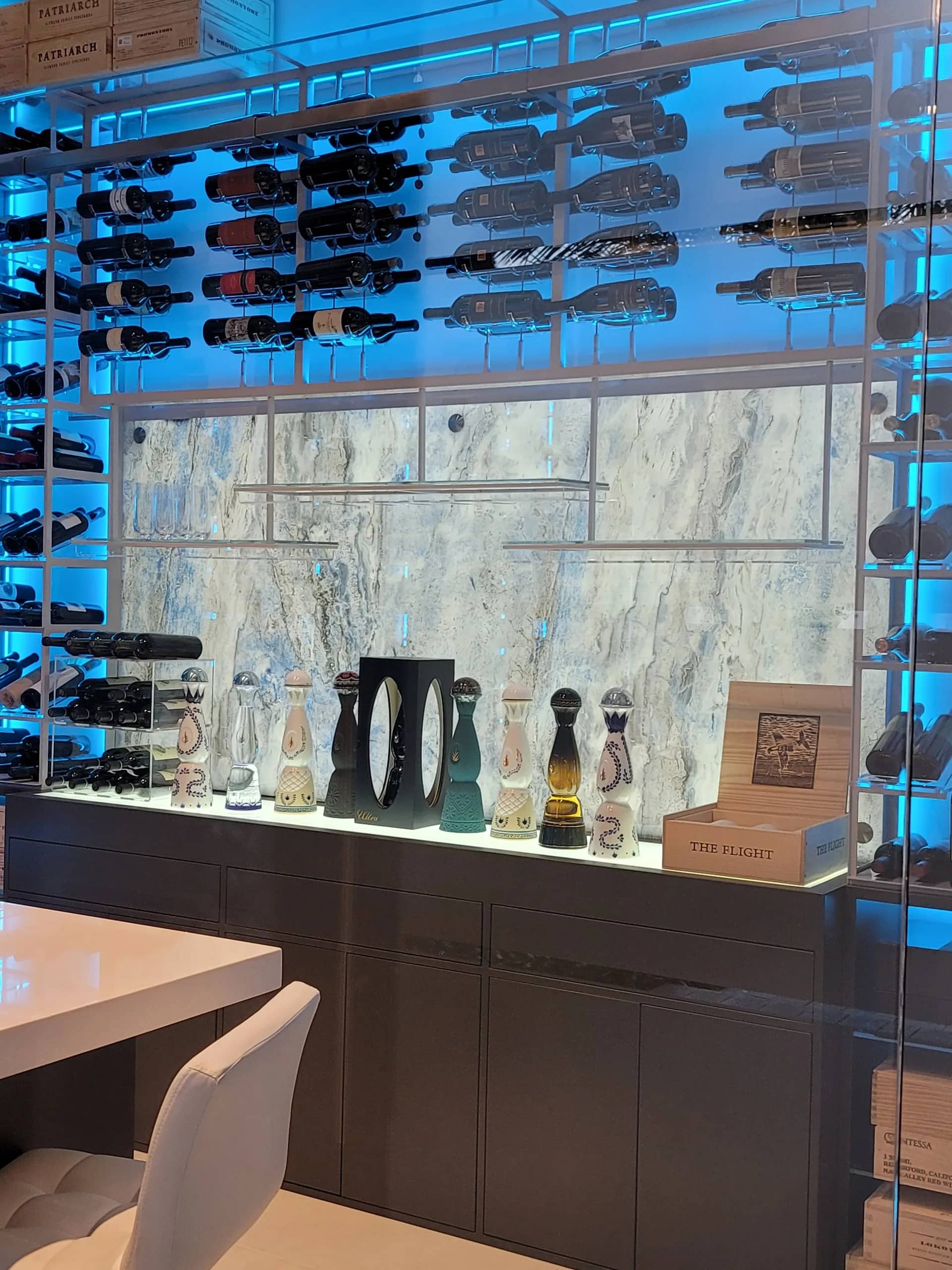 Contemporary Wine Cellar Deerfield Beach FL — Modern Design