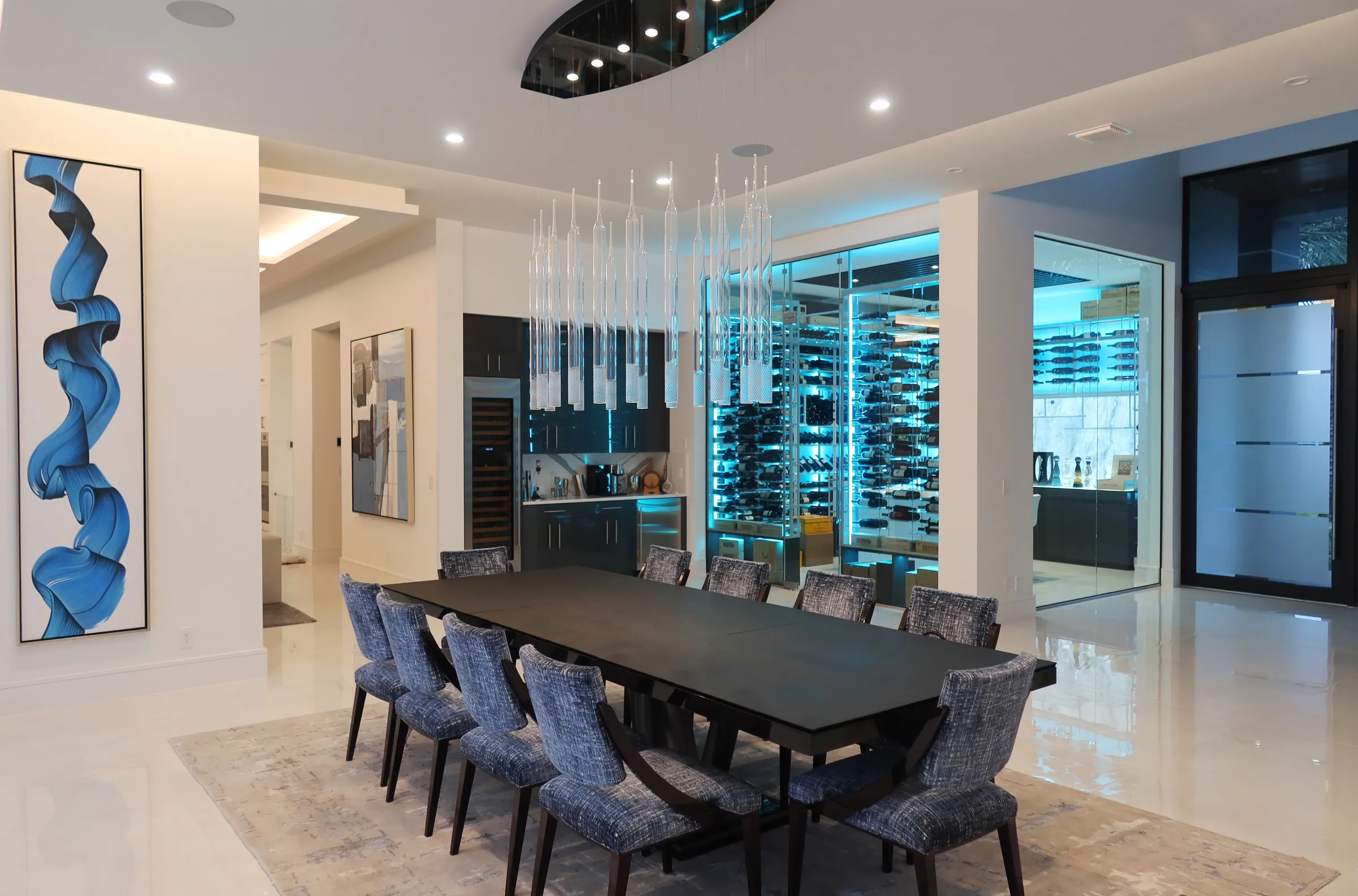 Contemporary Wine Cellar Deerfield Beach FL — Modern Design — photograph 5 of 9