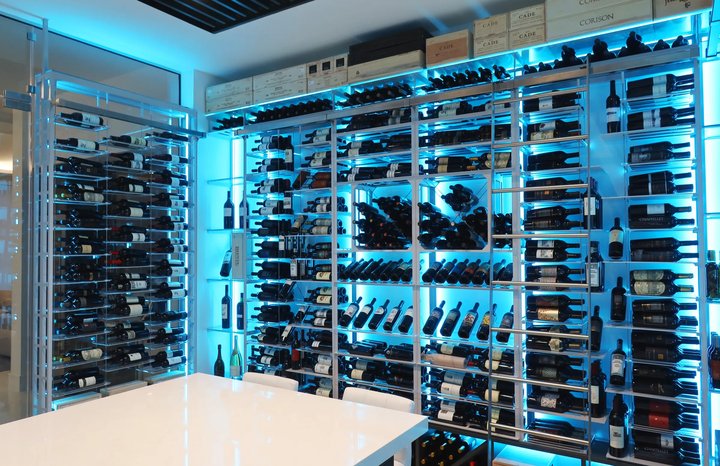 Contemporary Wine Cellar Deerfield Beach FL — Modern Design — photograph 9 of 9