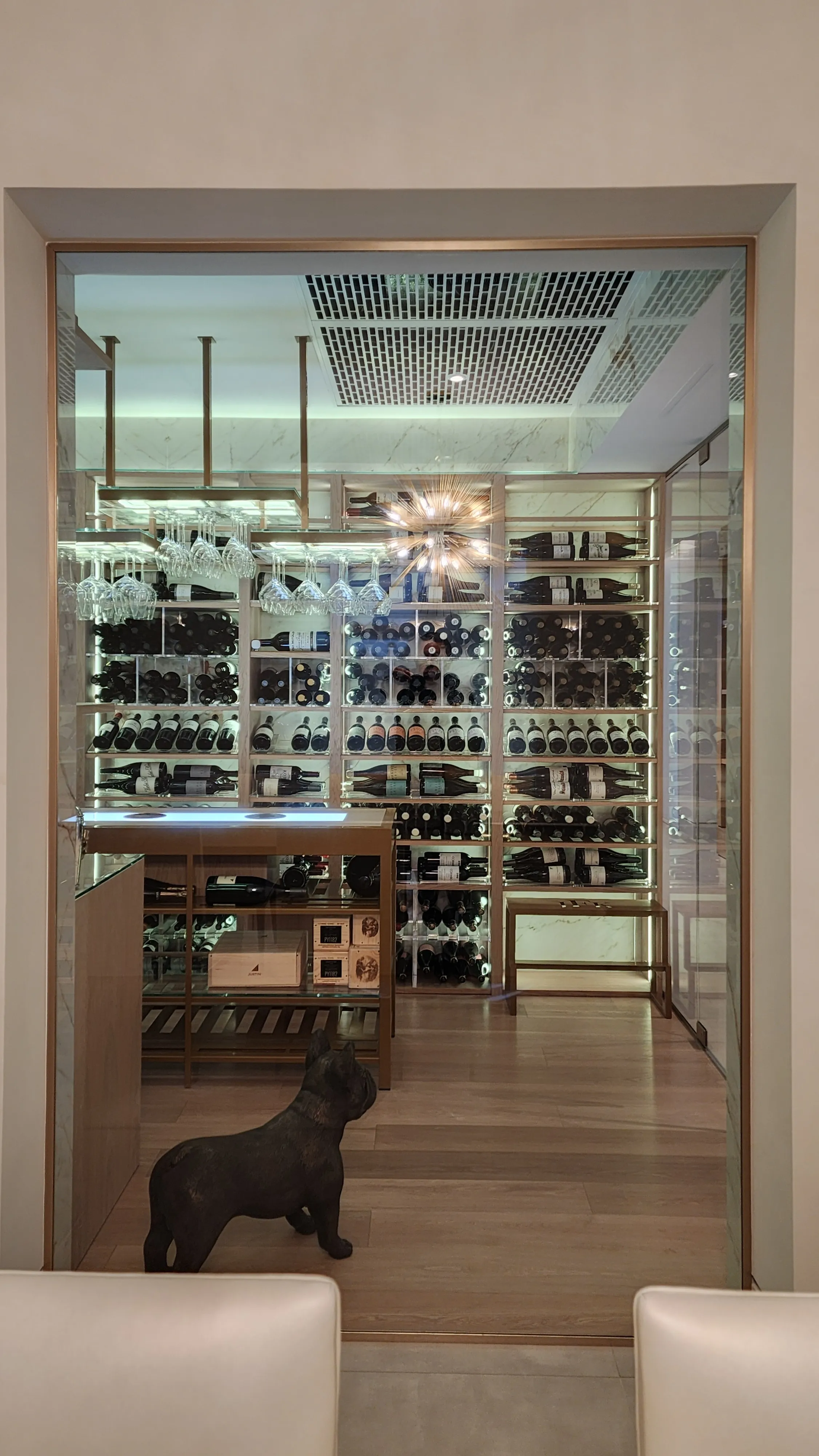 Luxury Wine Cellar Coral Gables FL — Deering Bay — photograph 2 of 9