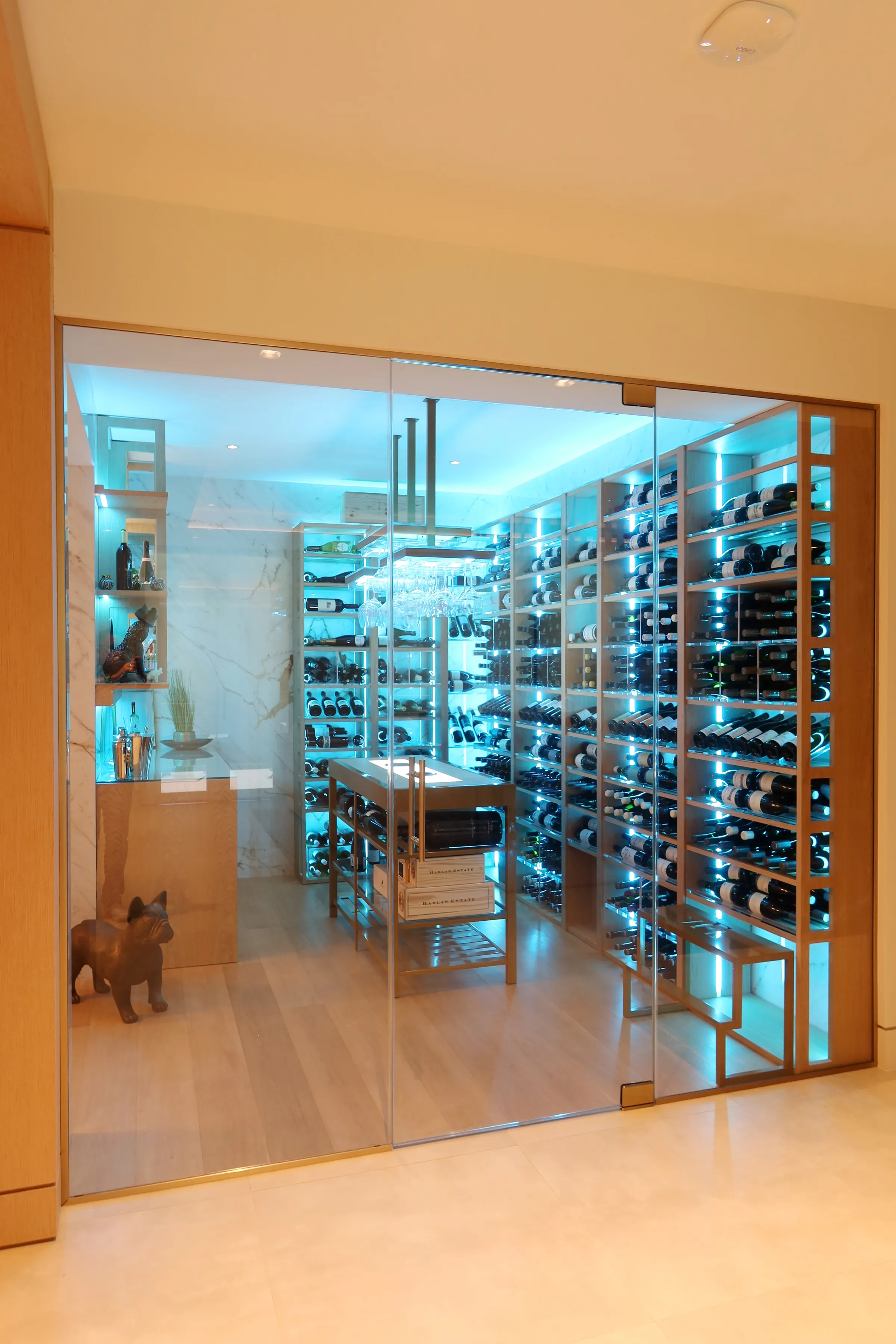 Luxury Wine Cellar Coral Gables FL — Deering Bay — photograph 8 of 9