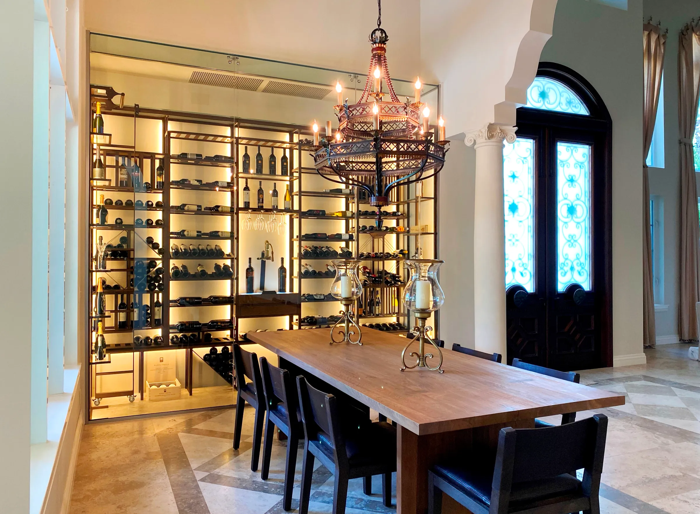 Fort Lauderdale 1 - Transitional Wine Cellar Fort Lauderdale FL