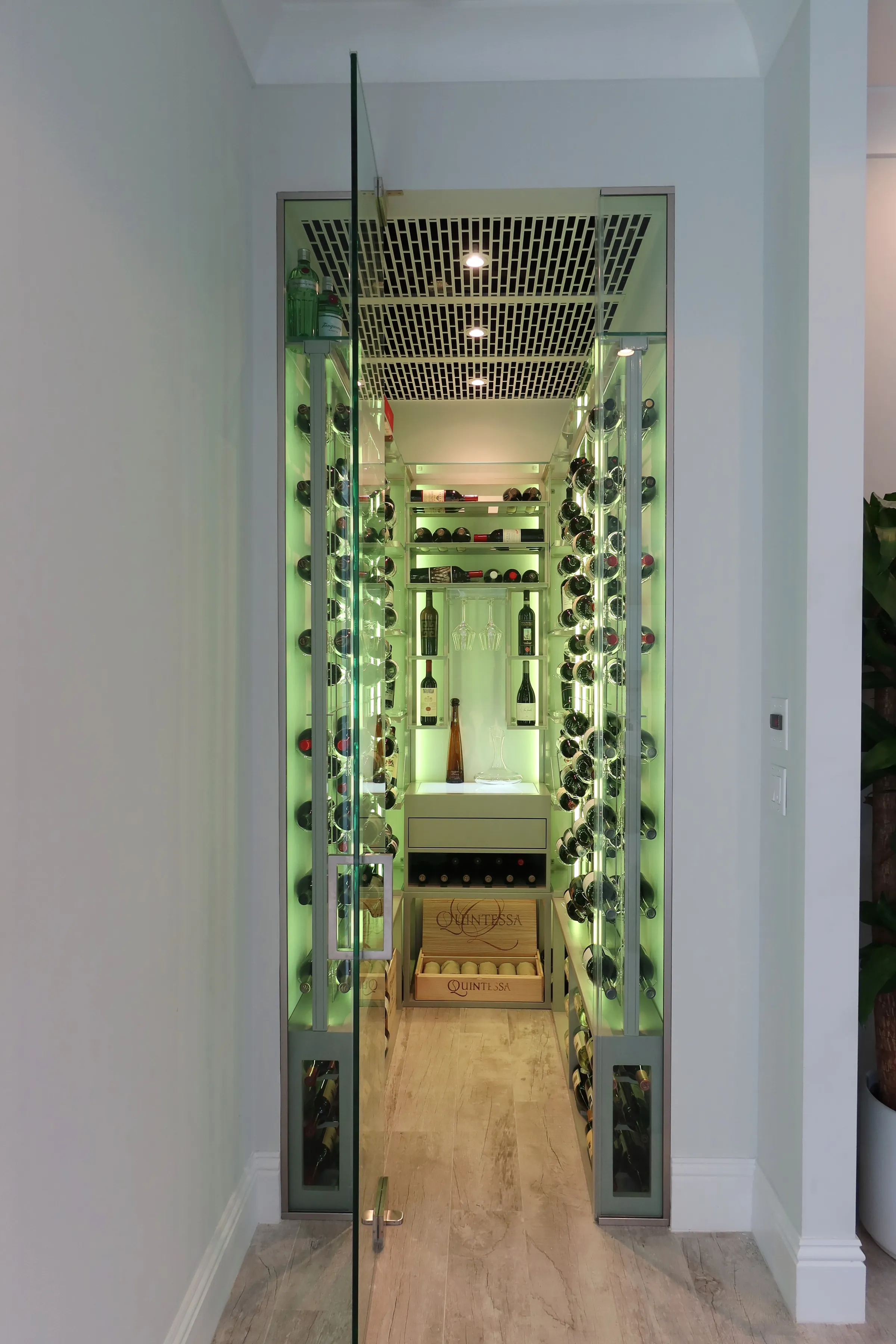 Inland Cove - Custom Wine Room RGB LED Florida