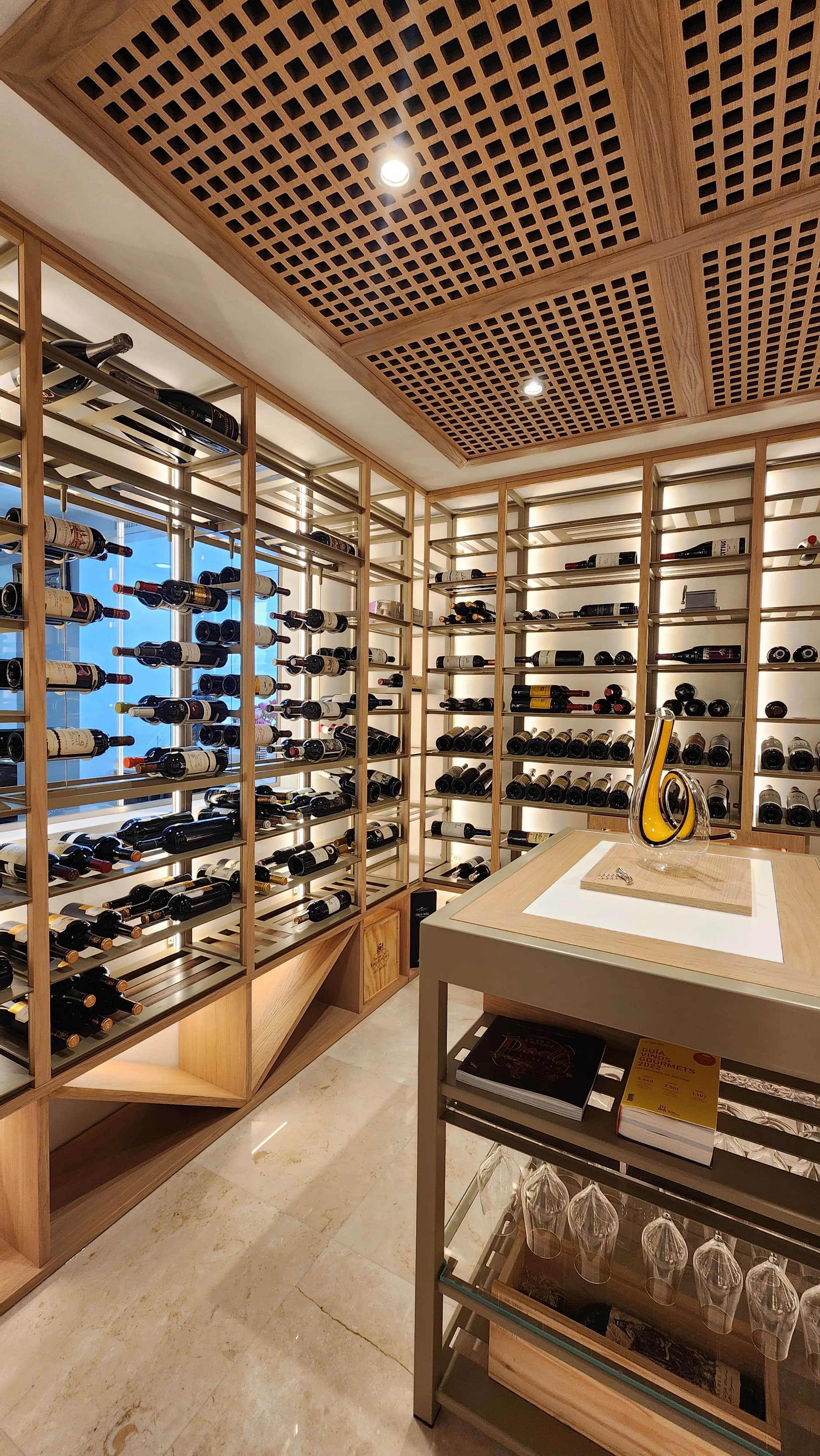 Luxury home wine cellar Florida wine storage Bella Vista