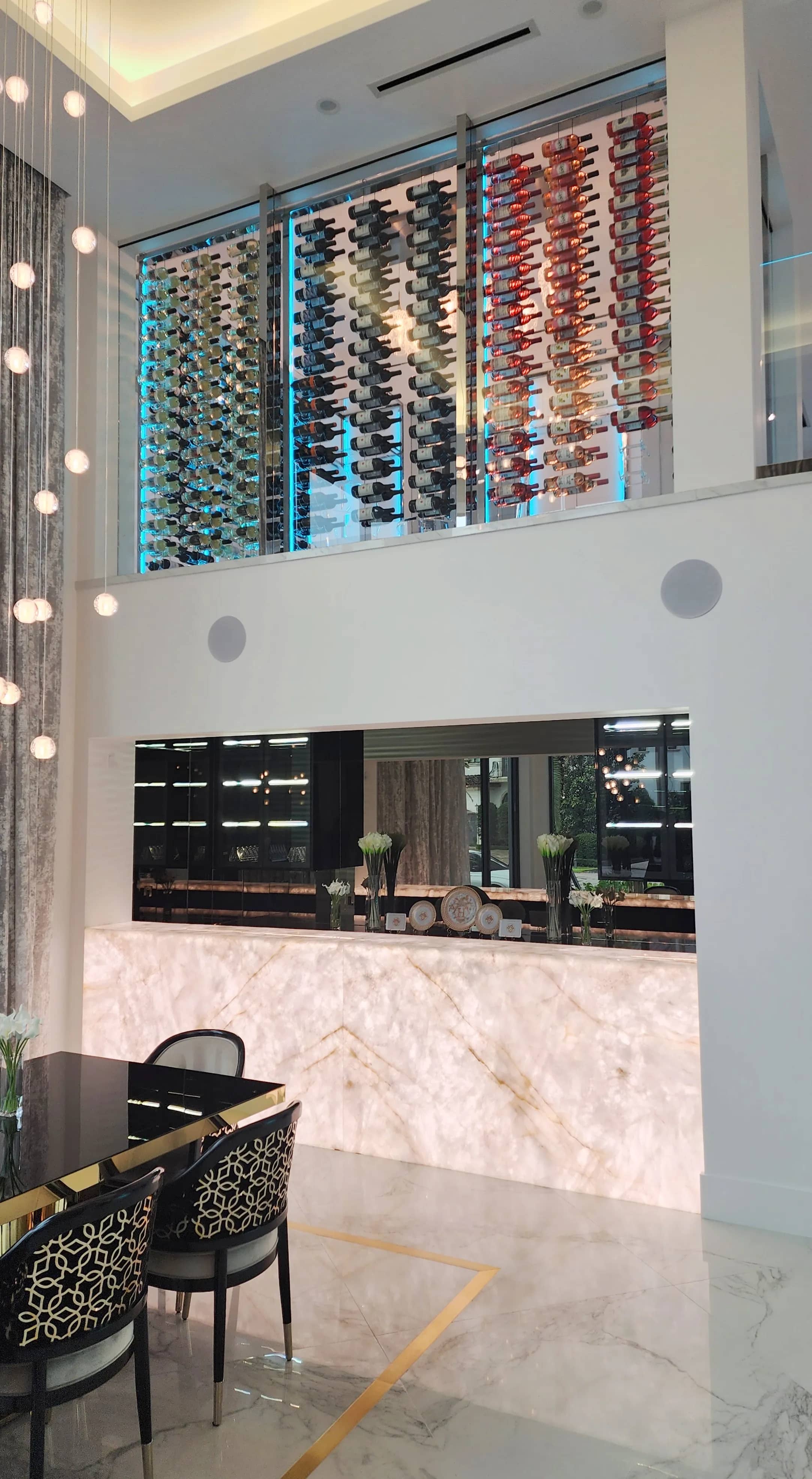 Minimalist Wine Cellar South Florida — Modern Design — photograph 9 of 10