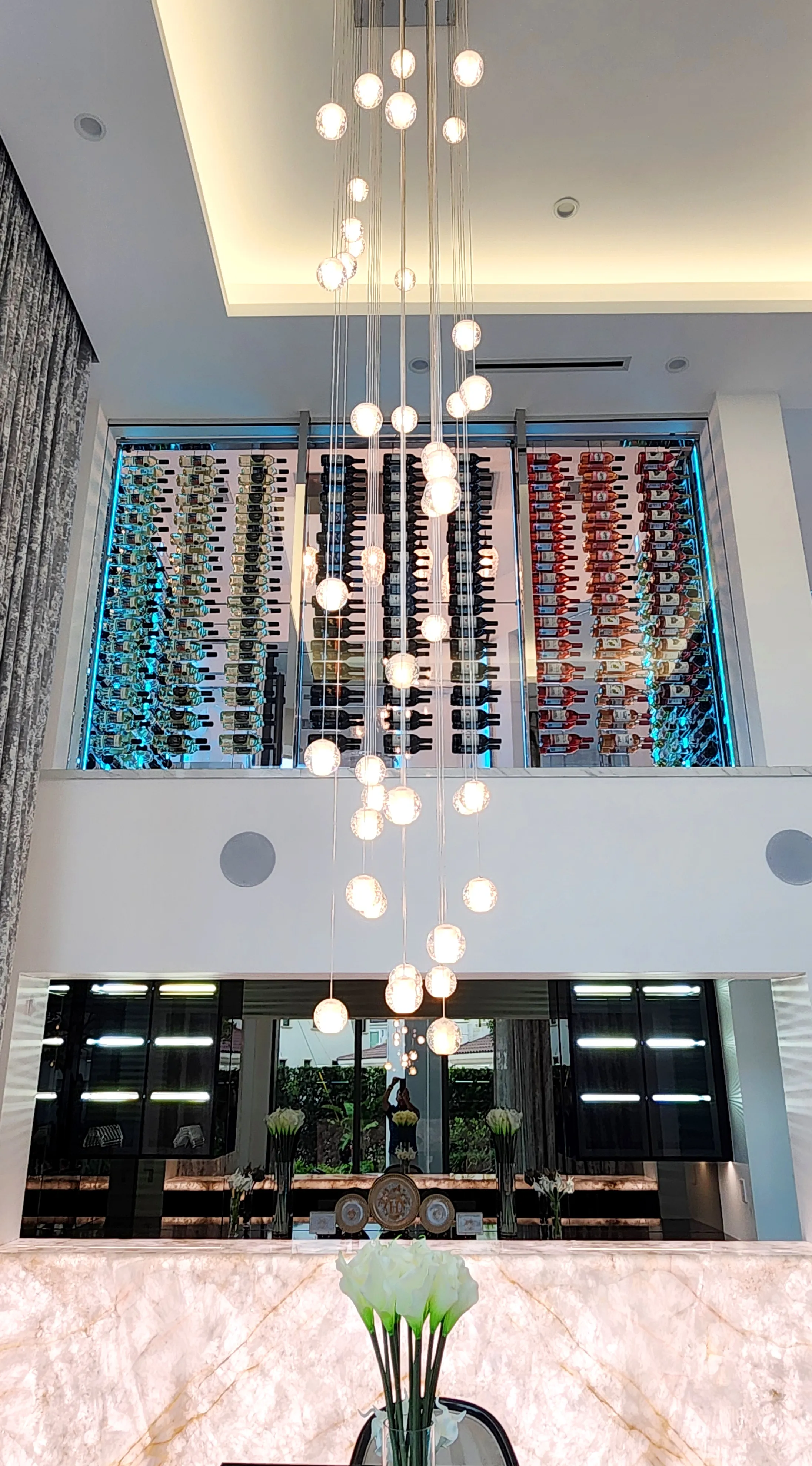 Minimalist Wine Cellar South Florida — Modern Design — photograph 10 of 10