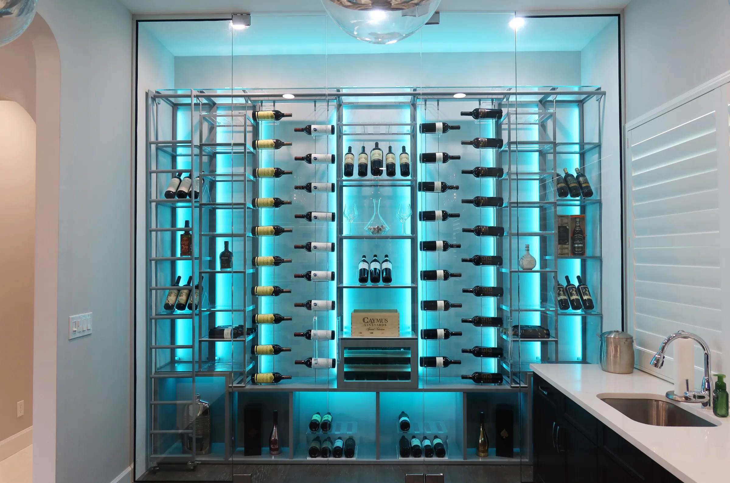 The Oaks - Modern Wine Wall Boca Raton FL