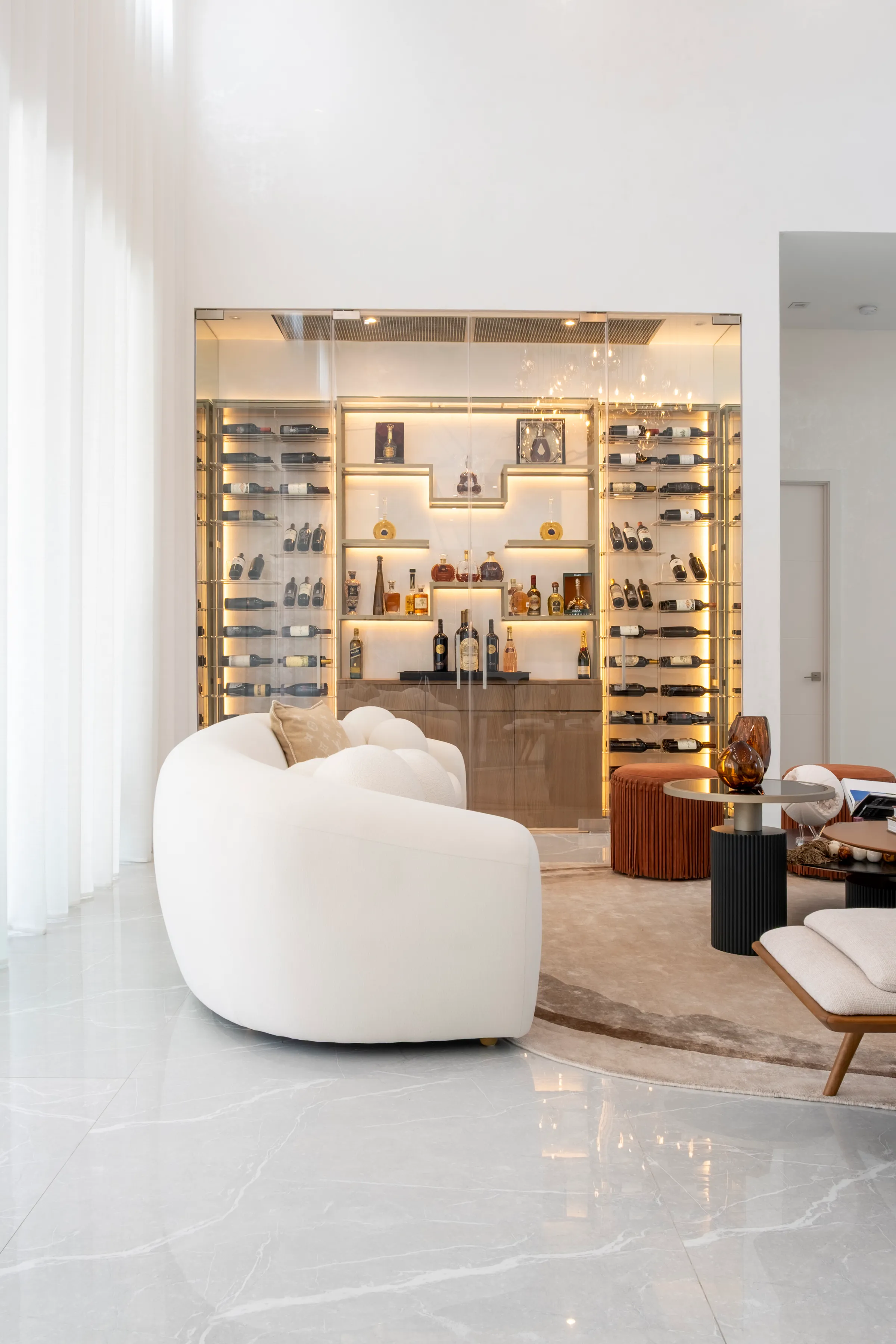 Custom Wine Cellar Pinecrest FL — Designer Collaboration