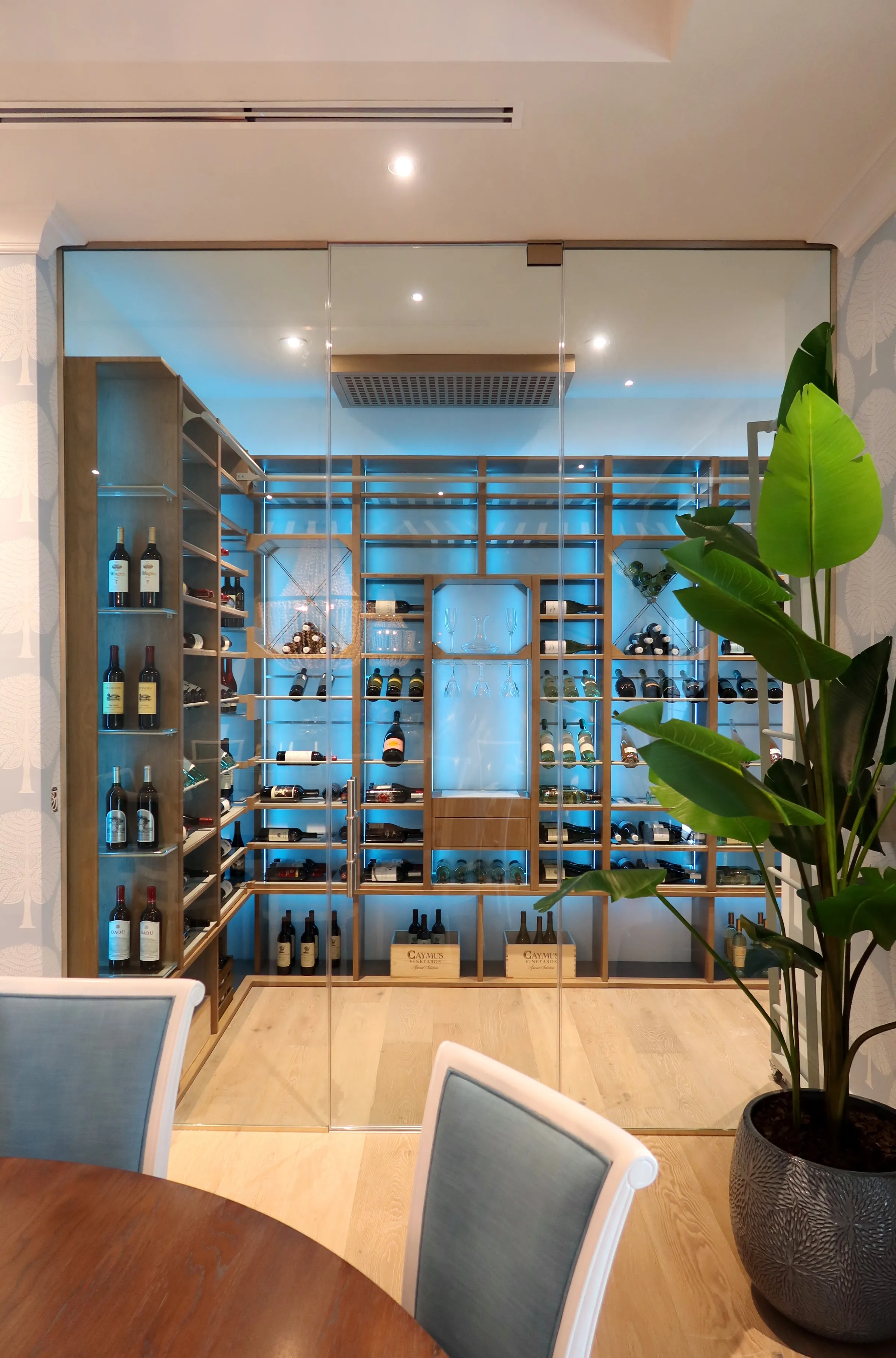 Pinecrest 4 - Transitional Wine Room Pinecrest FL