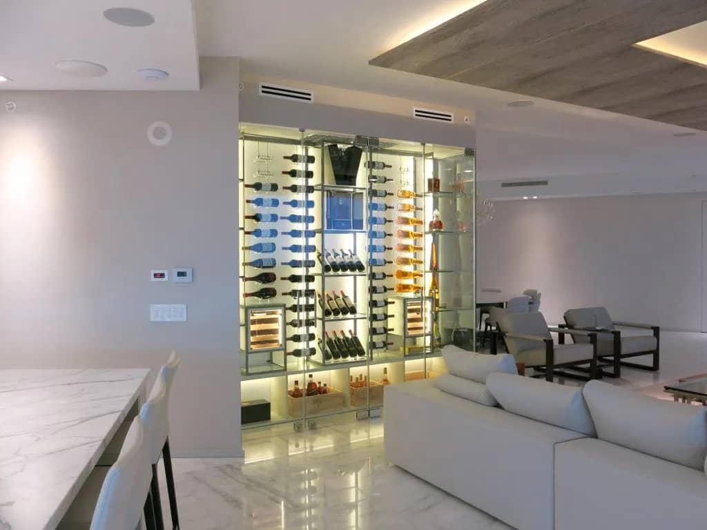 Porsche Tower 2 - Luxury Wine Cellar Miami