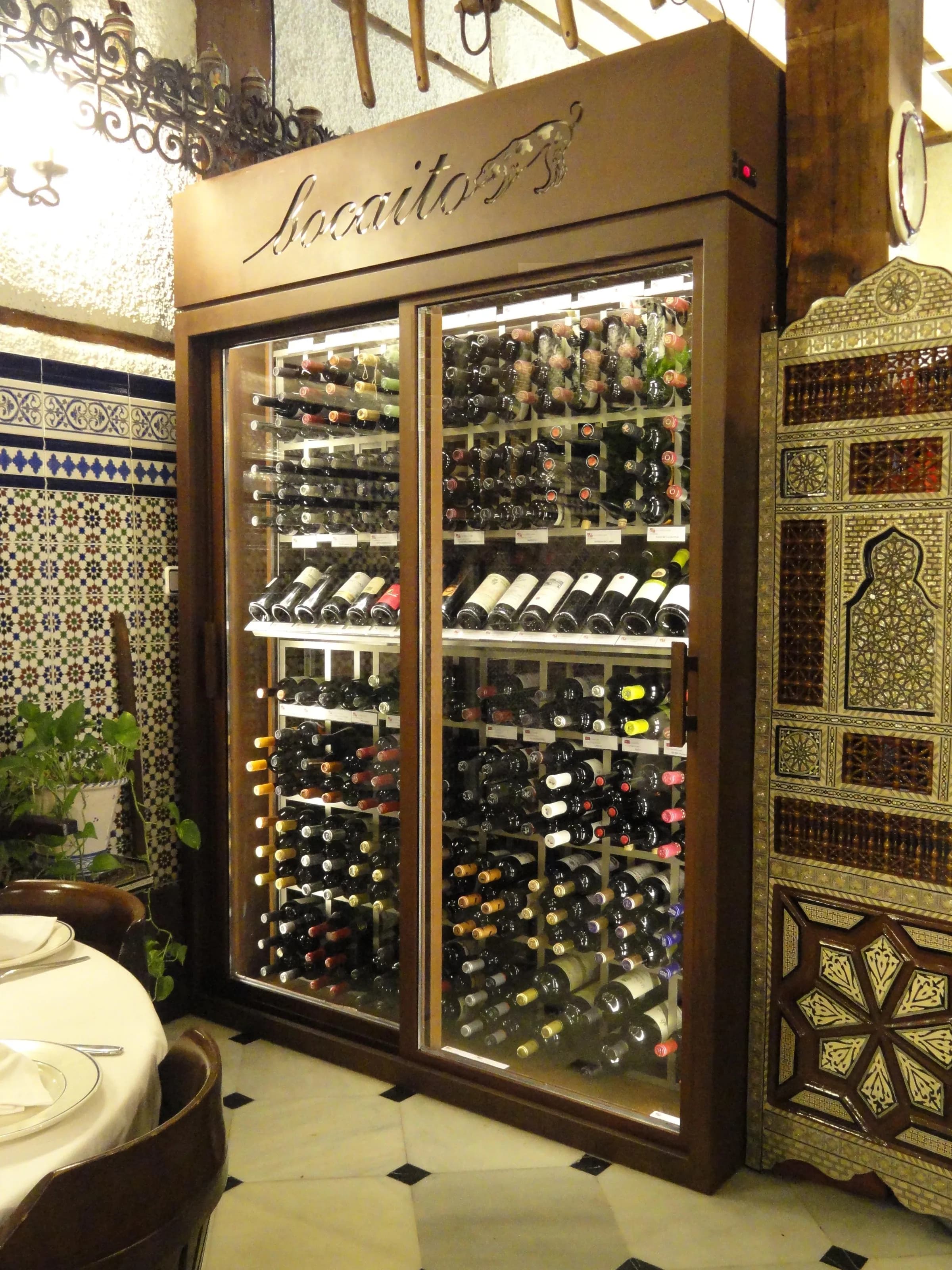 Restaurant Wine Cellar Madrid Spain — Bocaito