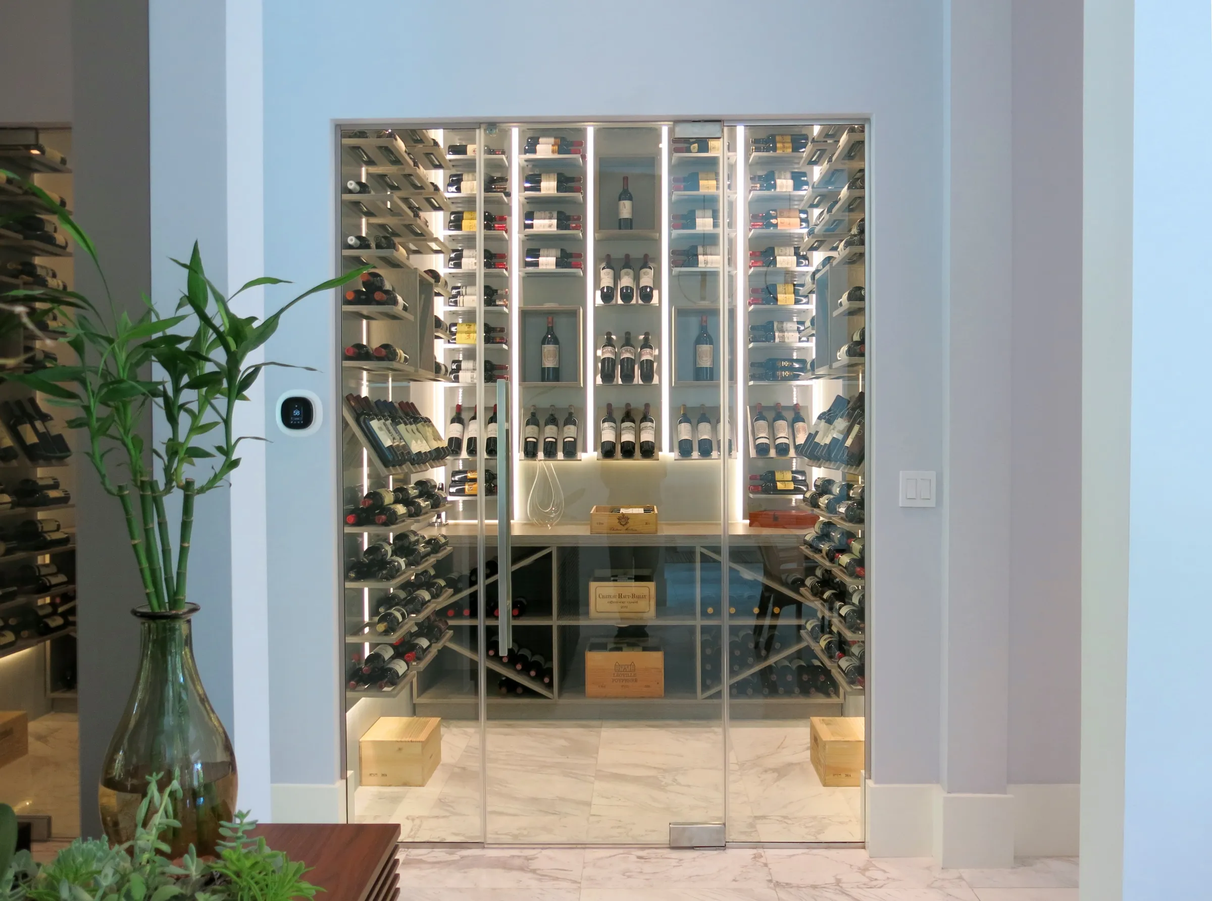 Pinecrest 3 - Transitional Wine Cellar Pinecrest FL