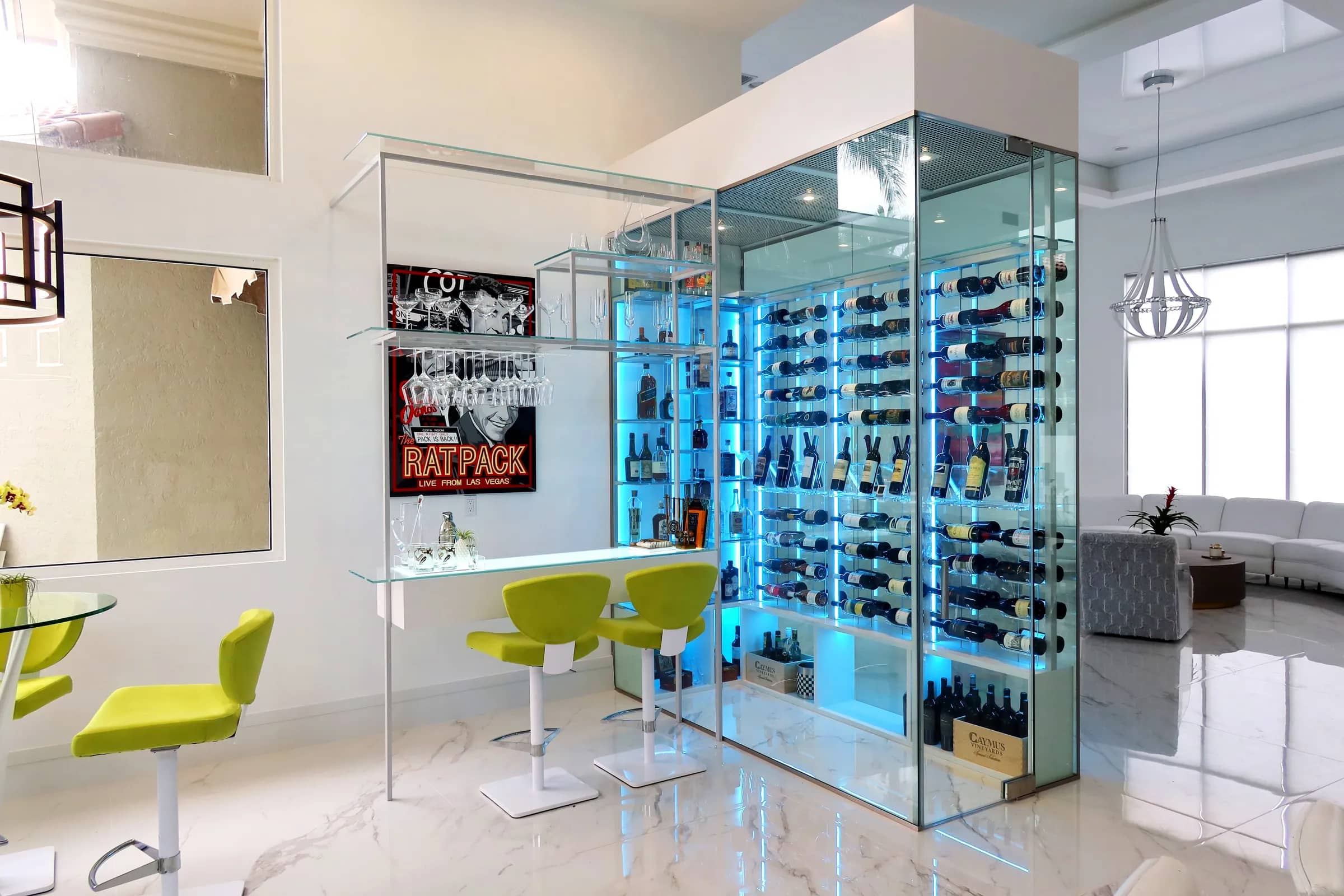 Custom Wine Cellar Palm Beach Gardens FL — Vintage Design
