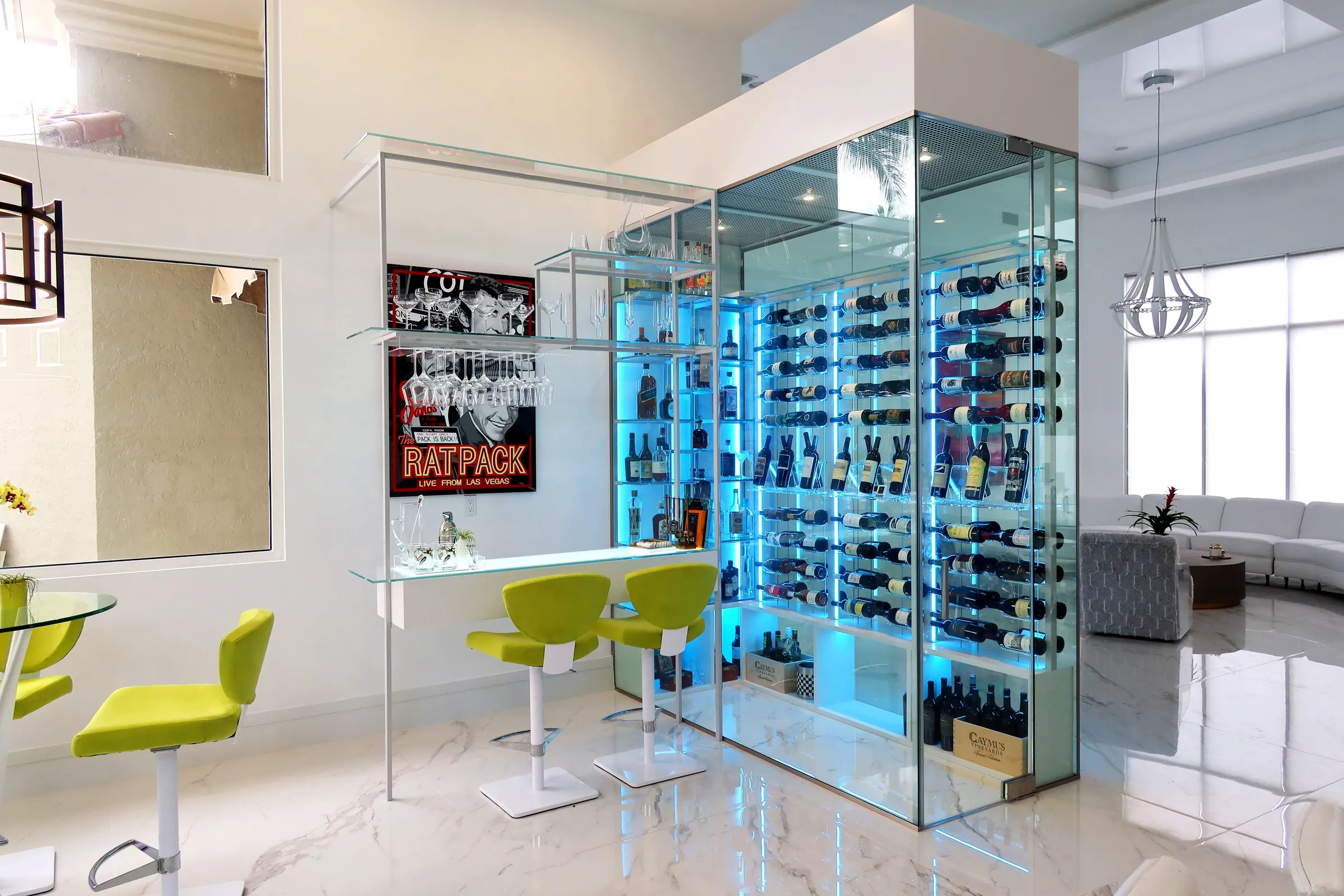 Custom Wine Cellar Palm Beach Gardens FL — Vintage Design